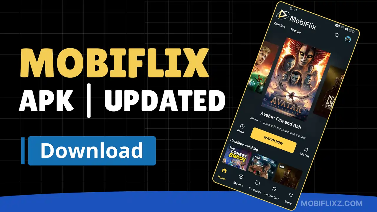 MobiFlix App V1.0 Download (Official) For Android, PC & TV 3 MobiFlix App