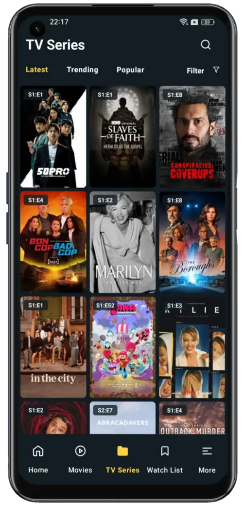 MobiFlix Screenshot 2